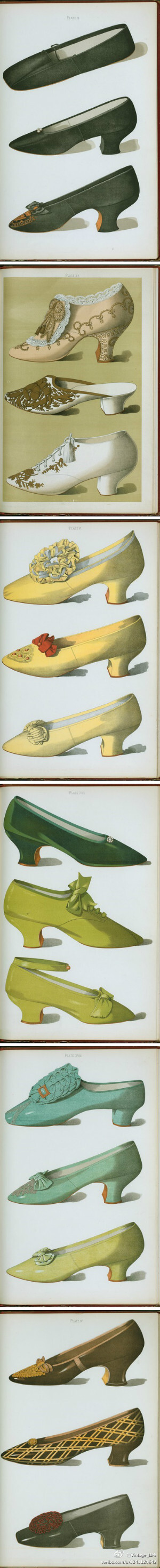 Antique Shoes。 LadySwan Exhibition 2 - 19th Century Antique Shoes。