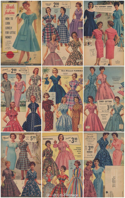 1950s Florida Fashions catalog