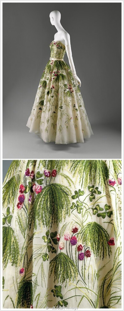 "May"House of Dior. Designer: Christian Dior.Date: spring/summer 1953.