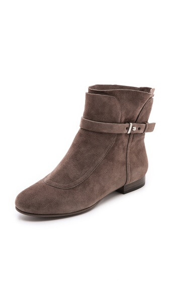 Belle by Sigerson Morrison Miracle Flat Suede Booties