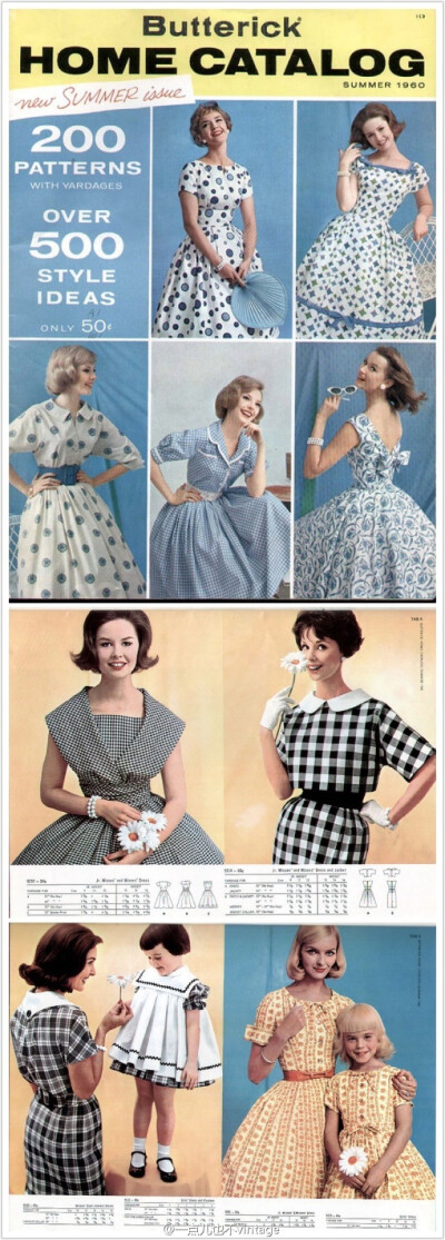 Butterick 1960 Pattern Book