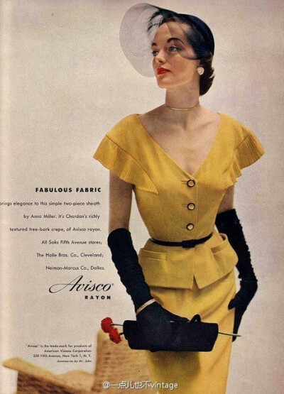 Avisco ad, 1950