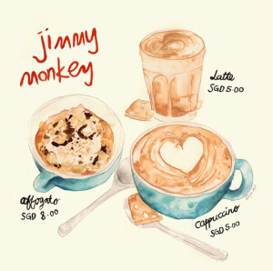 水彩，简笔，美食。用你的手记录你的生活，你的喜好，丰富了眼，洗涤了心。（我去，我既然说话这么矫情！！！！！）丨图杂，集于网络。