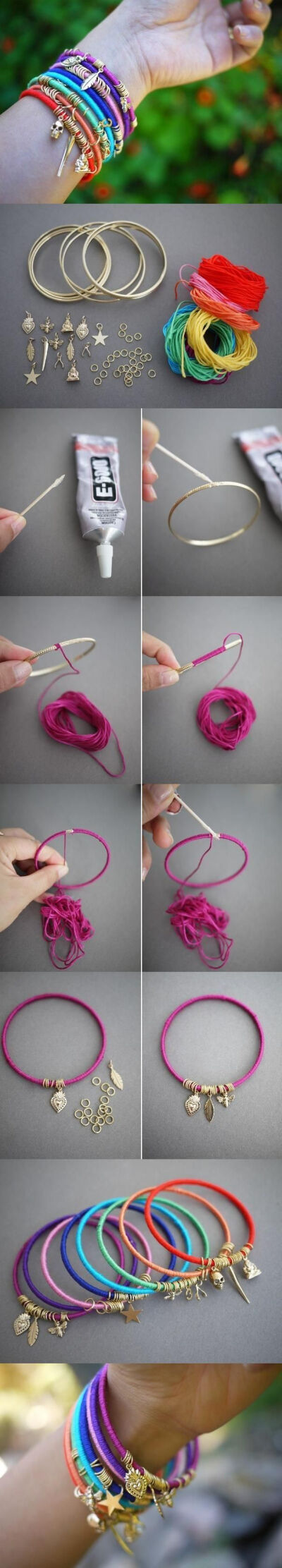 DIY Easy Summer Bracelet