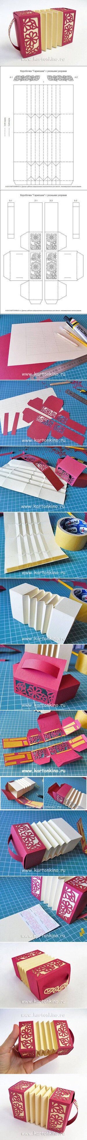DIY Paper Harmonica Box DIY Paper Harmonica Box by diyforever