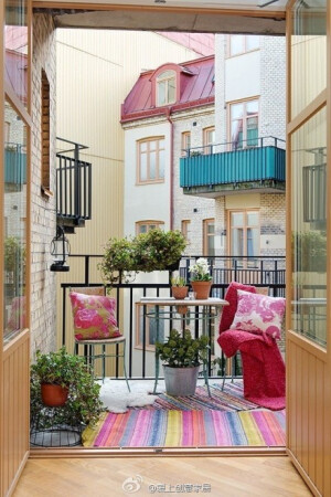 有阳台的家才是最完美的！！