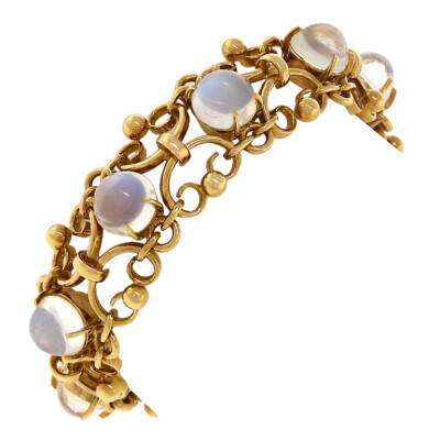 One-of-a-kind Moonstone Bracelet