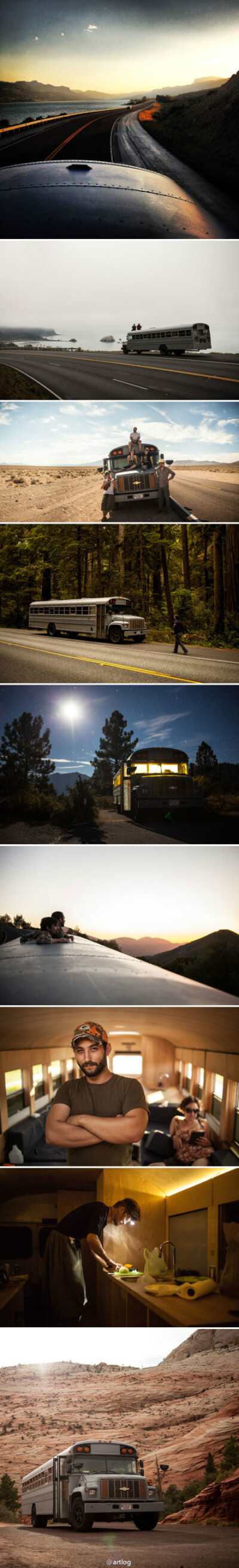 Hank Bought A Bus: Sometimes The Best Plan Is To Not Have One…more：http://t.cn/z8C7E3b #DDDDesign# 奋不顾身，说走就走。