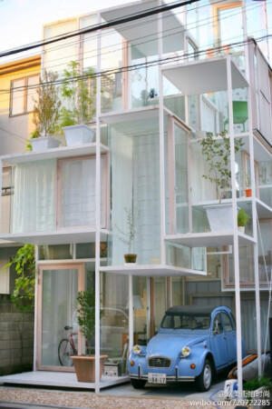 日本東京一住宅NA house 由Sou Fujimoto Architects設計