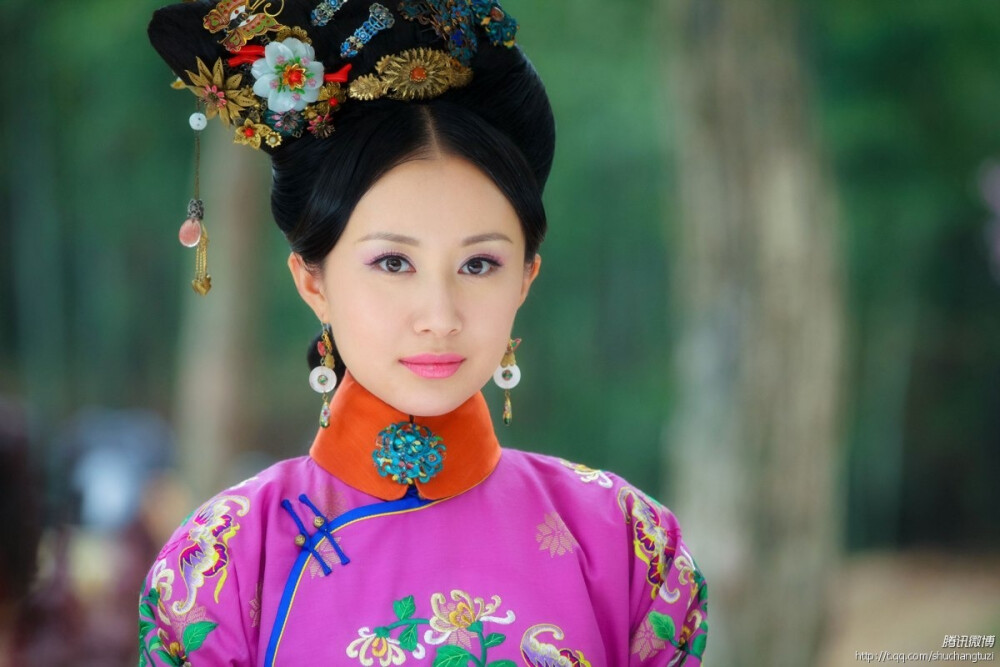 海棠--舒畅。《宫锁珠帘》。