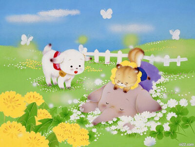 [oi22.com]Igawa Hiroko儿童插画，可爱的森林小动物们！