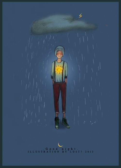 孤单星球lost7【【只要心是晴朗的，人生就没有雨天.晚安。】