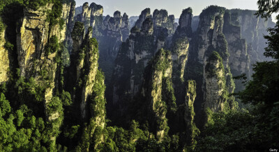 令人窒息的美景-中国湖南，张家界森林公园