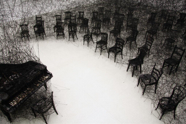 【装置艺术】Chiharu Shiota