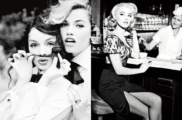 【摄影】Ellen von Unwerth，德国女摄影师、导演，出生于1954年，客户包括《Vogue》、《名利场》、《Interview》等，曾荣获1991年国际时尚摄影节奖，作品站点：http://t.cn/z88cLjo。