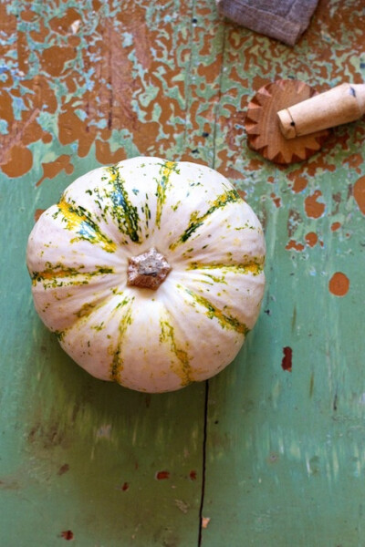 White pumpkin...