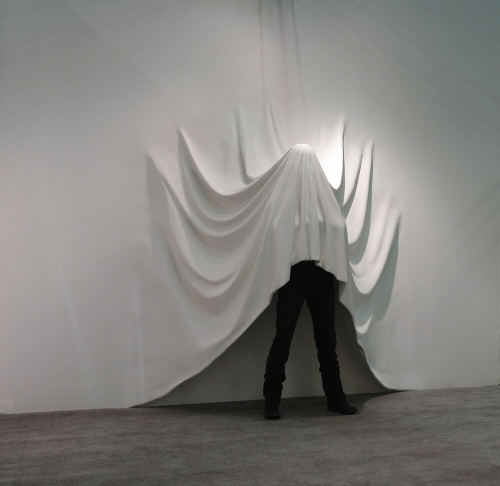 ☧ΑΩ--Daniel Arsham---ΩΑ☧ Hiding Figure, 2012