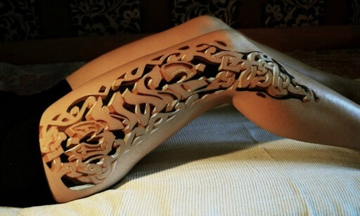 【亮爆你的眼球，3D Tattoo 刺青】逼真到极致的刺青，让人不寒而栗！！