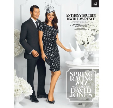 Miranda Kerr for David Jones Racewear 2012. 可儿演绎赛马会look. @米兰达MK可儿