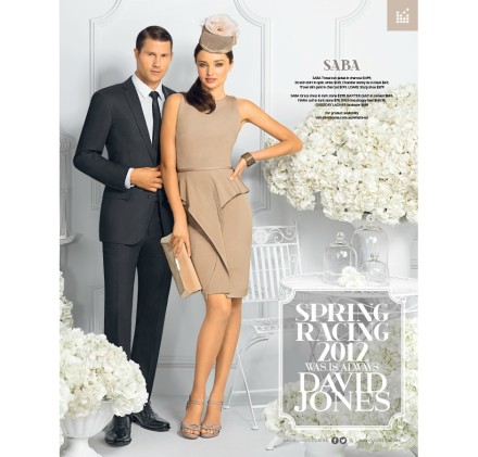 Miranda Kerr for David Jones Racewear 2012. 可儿演绎赛马会look. @米兰达MK可儿