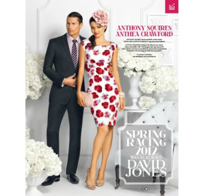 Miranda Kerr for David Jones Racewear 2012. 可儿演绎赛马会look. @米兰达MK可儿