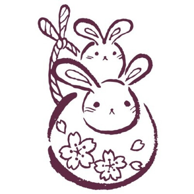 黑白.兔纸