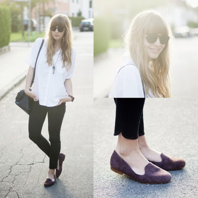 Alli Marie Suede Loafers