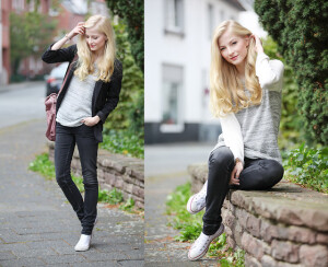S.Oliver Sweater, S.Oliver Jeans, George Gina &amp; Lucy Bag, Converse Shoes, H&amp;M Blazer, Fossil Watch