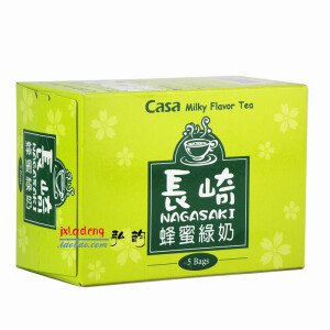 台湾进口卡萨casa长崎蜂蜜风味绿奶g(g)夏日饮品
