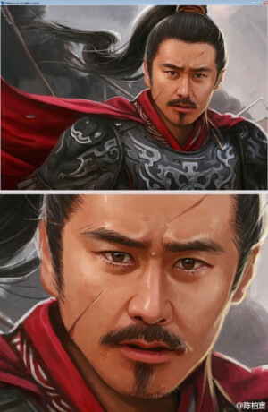 眼神儿画的好心疼。