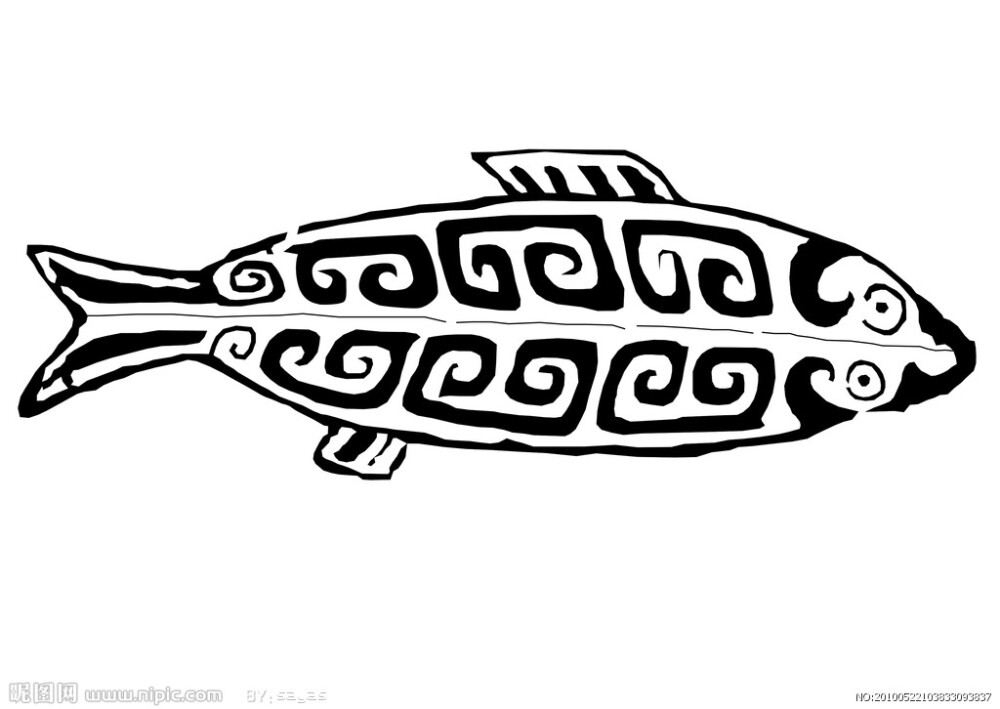 中国传统纹样 青铜器纹样 鱼
