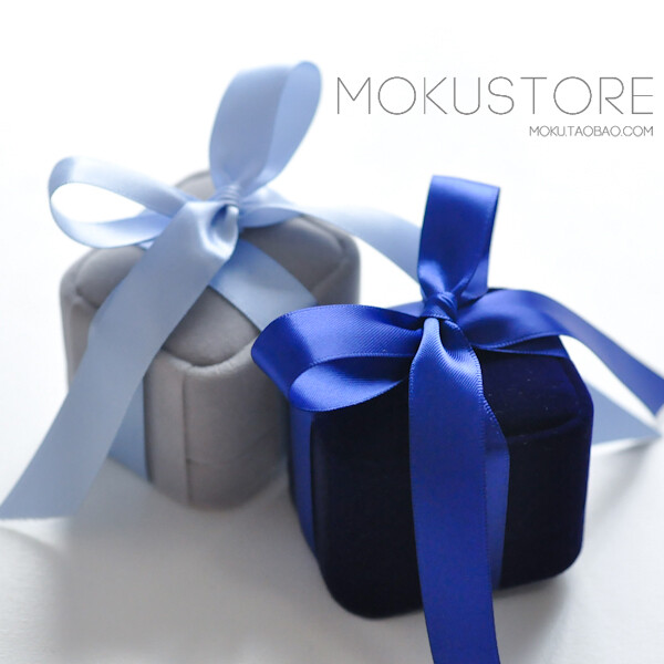 MokuStore●礼物包装盒●色入小号戒指盒|耳钉盒特换