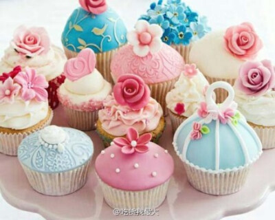 “花”样cupcake~