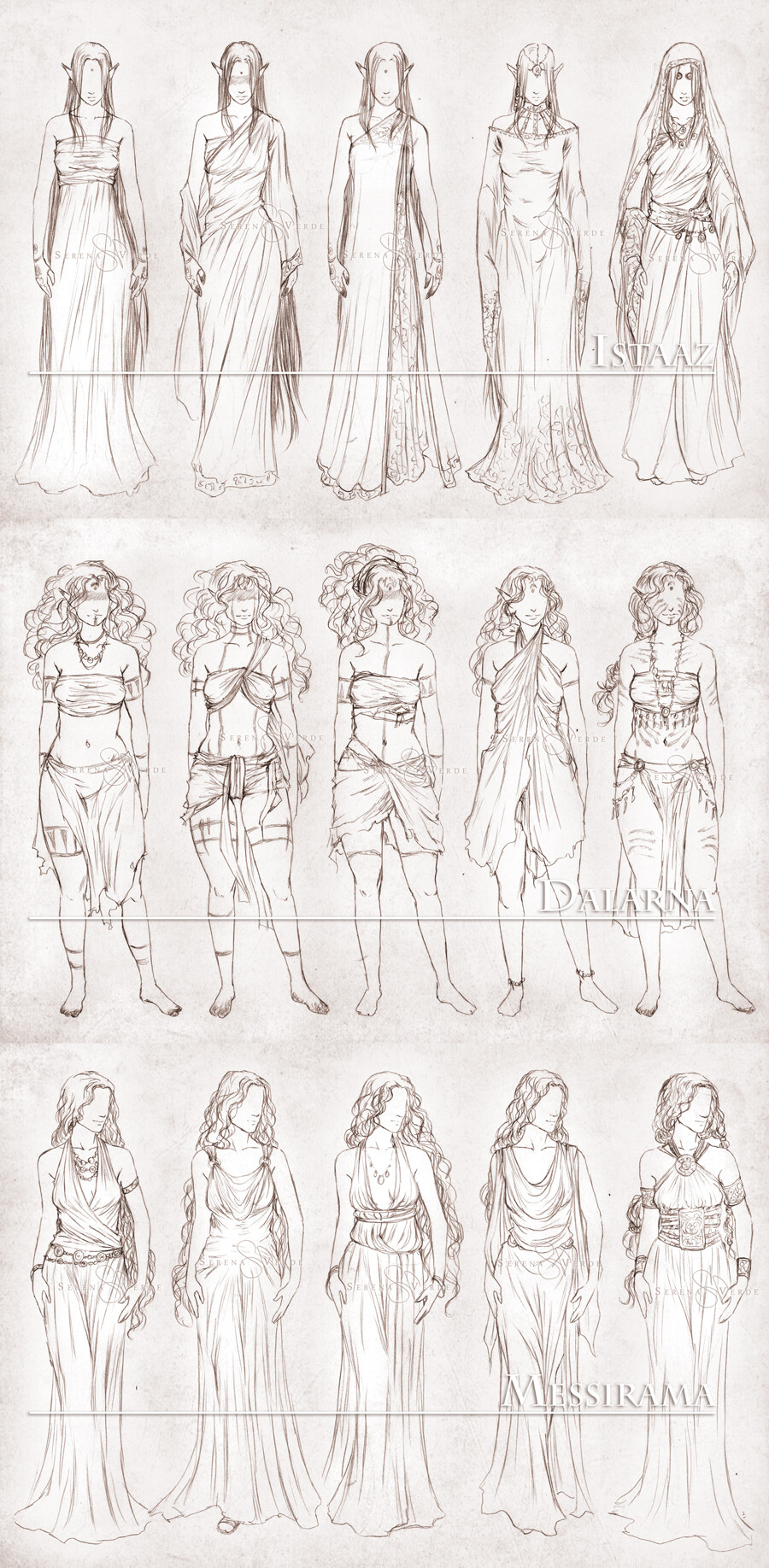 Inavesu Clothing - The girls by =NadezhdaVasile on deviantART