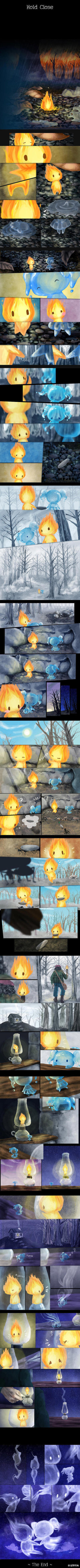 努力与付出的结果 水与火亦然可以相爱、感动，牵手~！