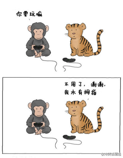 动物漫画系列，很呆萌很治愈！