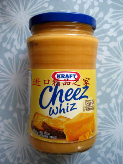 双皇冠 加拿大KRAFT Cheez Whiz 卡夫芝士酱 原味 500克