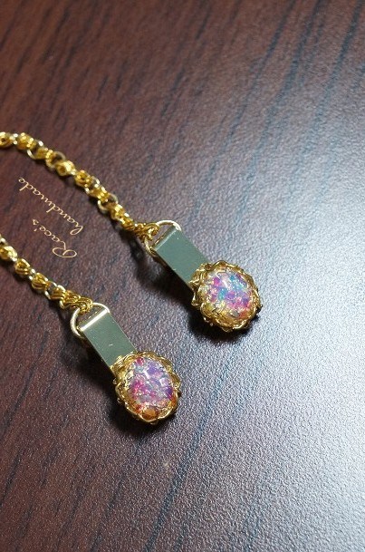 【甜果子】手作﹡Vintage复古/sweater clip/领针/领饰/领夹/舶来品/开衫夹/欧泊/opal/孤品/创意/独家/糖果/甜美/蜜糖/甜蜜/水果