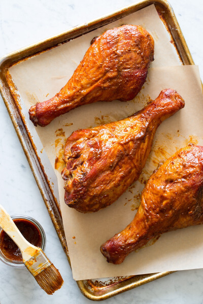 BBQ Turkey Drumsticks recipe