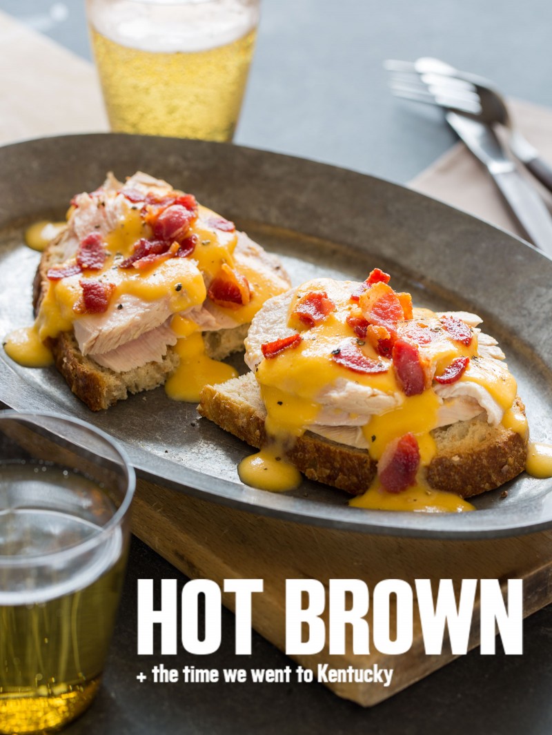 A recipe for Hot Brown, a dish from Kentucky.