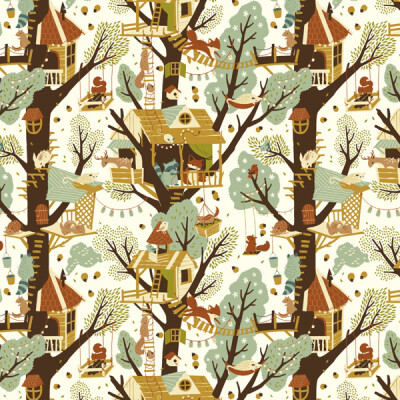 Fort Firefly Fabric Collection on Behance