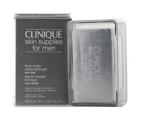 Clinique倩碧男士洁面皂配皂盒加强型 150g