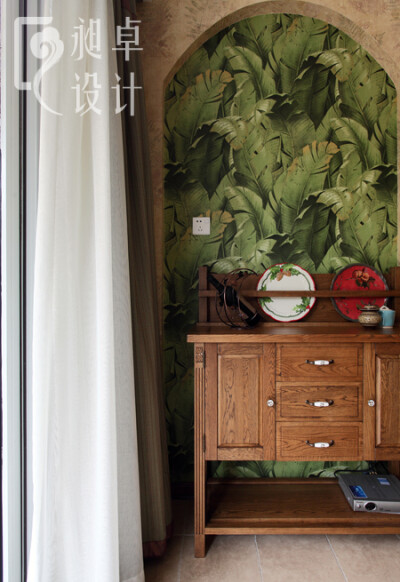 《都市庭院》春末夏初，红了樱桃，绿了芭蕉， 若然在此，再不会感觉到春天的烦恼，光阴的无情