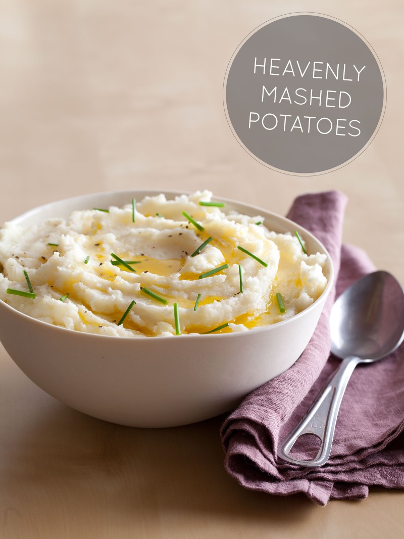 A recipe for Heavenly Mashed Potatoes.