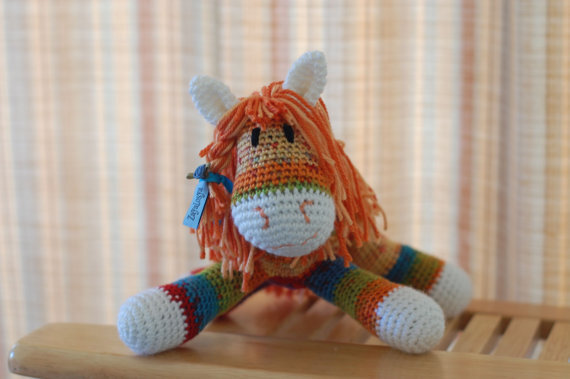 Amigurumi Bright Summer Horse