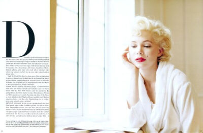 ogue Germany 2012.02 Michelle Williams by Brigitte Lacom