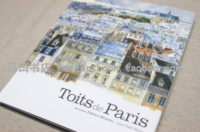 现货 Rooftops of Paris (Sketchbooks) 巴黎屋顶速写