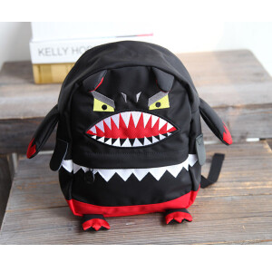 韩国鬼脸儿童双肩包幼儿园书包g