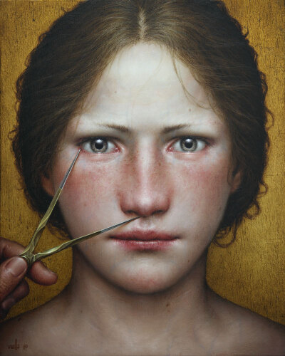 【绘画】Dino Valls （2）当代象征主义美术的代表人物之一，90年代他开始研习古老的蛋彩绘画技法，将其与油画融合，笔触细腻敏感，曾在欧洲及美国多次举办个展。