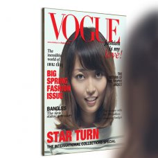 oneday正品-杂志封面人物台式镜子《Vogue》创意搞怪礼物 不包邮